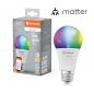 Preview: LEDVANCE SMART+ SMART+ MATTER Classic A75 LED-Lampe 9,5W Multicolor E27 2700-6500K